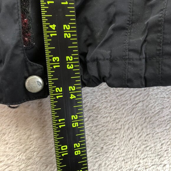 The North Face Womens Windbreaker Jacket Small Black Hooded Outdoors Utility - Picture 4 of 16